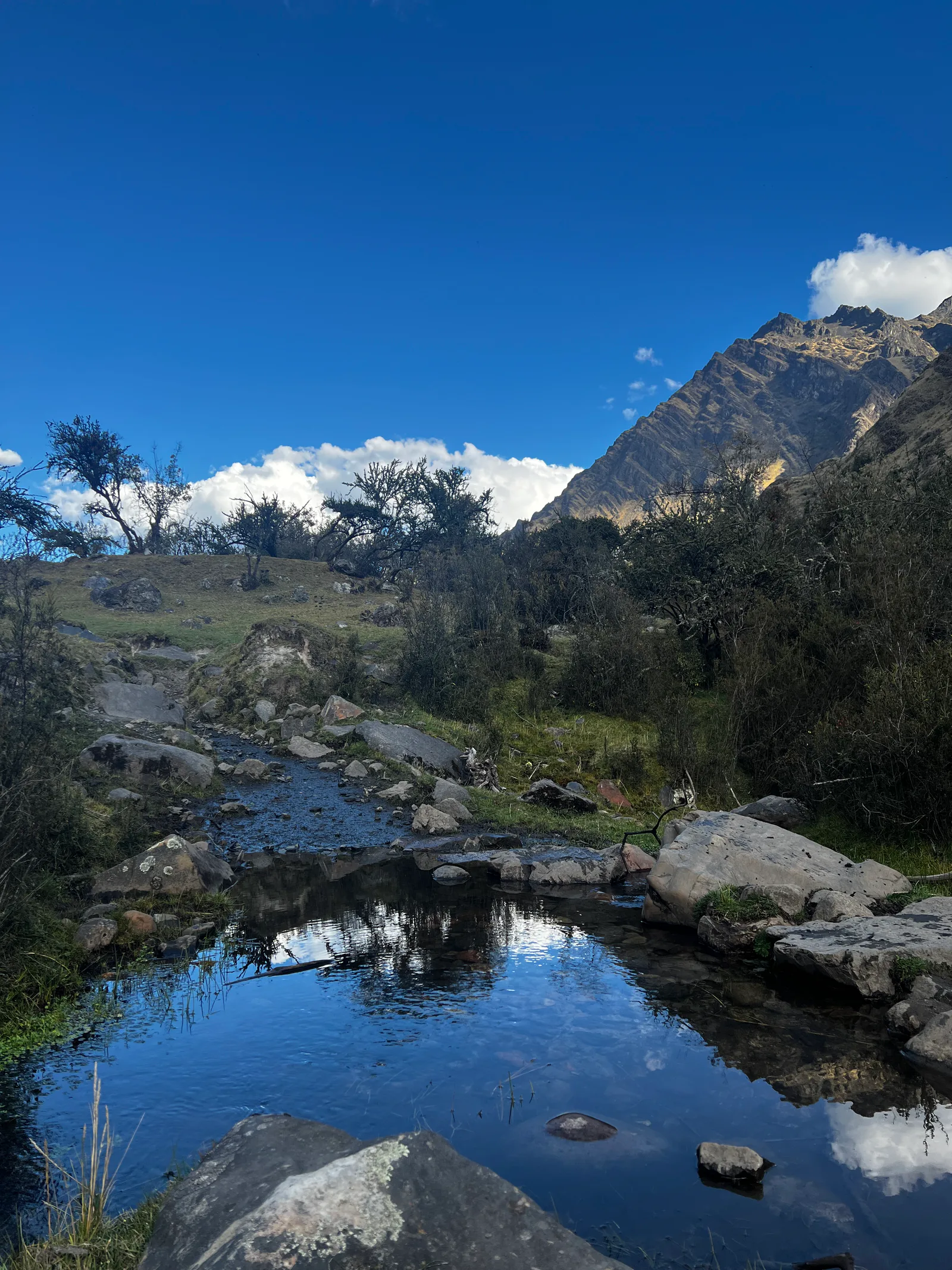 A break by the stream